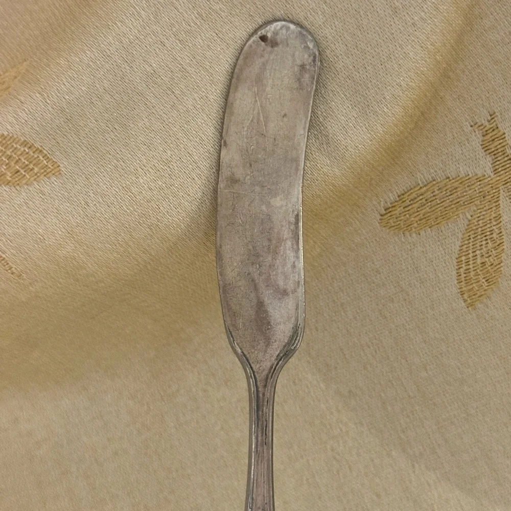 Vintage Early 1990s ⭐️ Rogers & Bro. AI. Flat Handle Master Butter Knife.